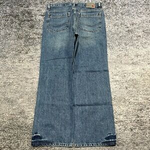 Vintage Y2K Tony Hawk Jeans Mens 34x30‎ Blue Baggy Wide Leg Skater Grunge